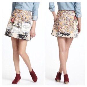 Anthropologie Leifnotes Flora Fortress Mini Skirt (10)